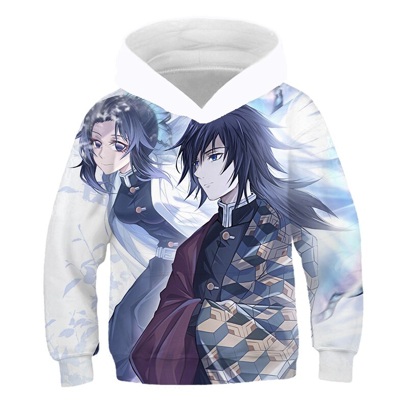 Demon Slayer 3D baby Kids Hoodie Girls 