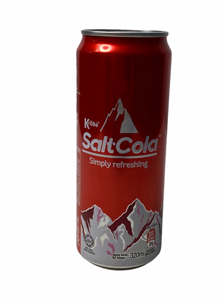 COKE Salt Cola With Natural Himalayan Salt,โคคา โคล่า โค้กผสมเกลือหิมาลายัน 320ml 1 กระป๋อง ราคาพิเศษ สินค้าพร้อมส่ง