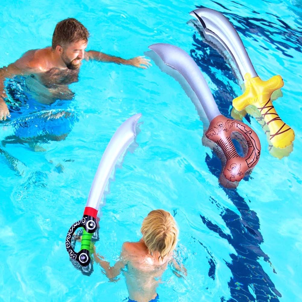 GGWTGTT ลูกโป่งของเล่นเด็กน้ำเล่นของเล่น Stage Props ของเล่นเด็กของตกแต่งงานแต่งงาน Pirate Cutlass Sword ของเล่นว่ายน้ำสระน้ำเล่นของเล่น