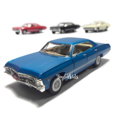 ✨โมเดลรถเหล็ก Chevrolet Impala 1967✨ โมเดลรถโบราณ Die cast metal Car model