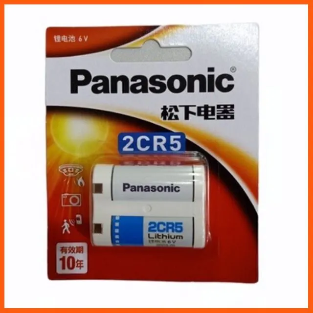 SALE ถ่านกล้องถ่ายรูป PANASONIC 2CR5 (แท้) อุปกรณ์เสริม กล้องไฟและอุปกรณ์สตูดิโอ กล้องวงจรปิด