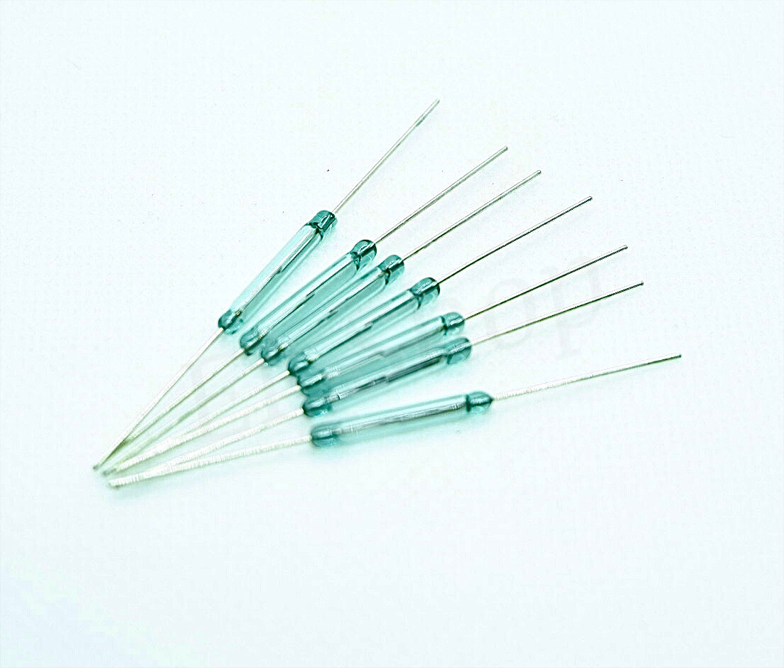 Reed Switch ขนาด 2x20mm ปกติเปิด โดนแม่เหล็กแล้วติด ใช้กับเครื่องทำน้ำ ...