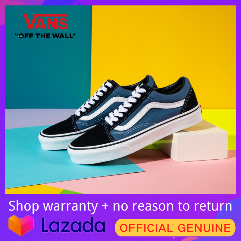 【Official genuine】VANS Old Skool Men's shoes Women's shoes sports shoes fashion shoes running shoes casual shoes Skateboard shoes cloth shoes VN000D3HNVY Official store