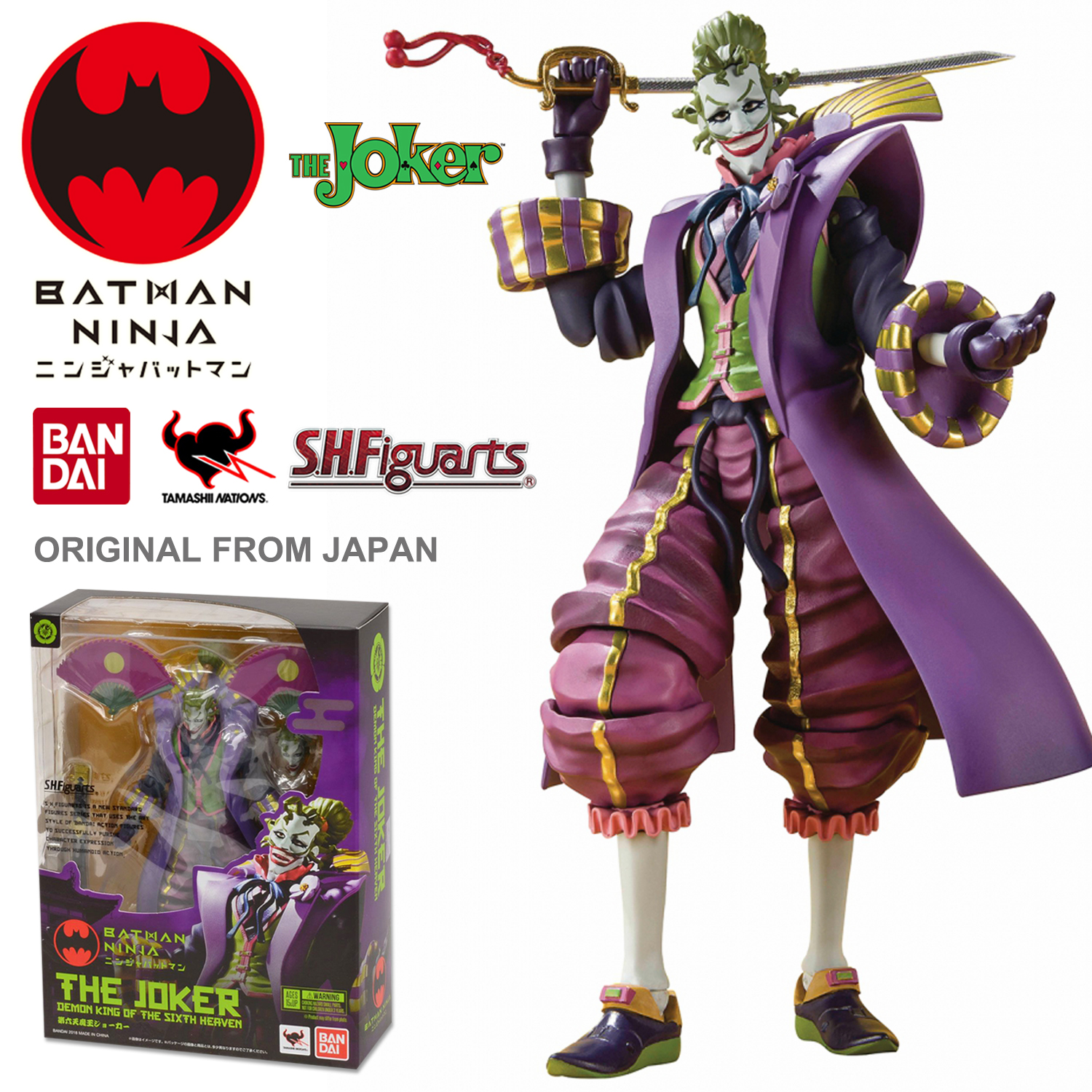 NYCC 2017 - Batman Ninja - New Batman and Joker Figures by