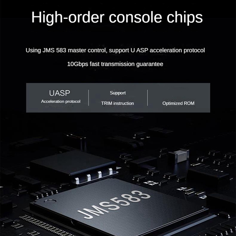 M2 SSD Case USB C to A Cable M.2 NVME 2230 SSD Enclosure USB 3.2 10Gbps to NVME M-Key External Solid State Drive Case