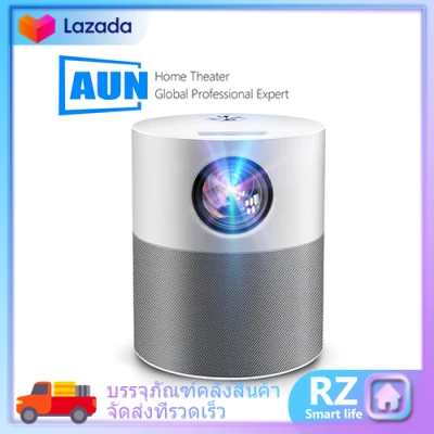 AUN Projector Full HD 1080p ET40 Android 9 Beamer LED Mini Projector 4k Decoding Video Projector for Home