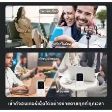 ภาพขนาดย่อของภาพหน้าปกสินค้าpocket wifi router with sim card Advanced Network Stability and Signal Coverage St connecting more than 10 devices Mobile wifi router Portable Wi-Fi Pocket WiFi Air card จากร้าน Joytime บน Lazada ภาพที่ 8