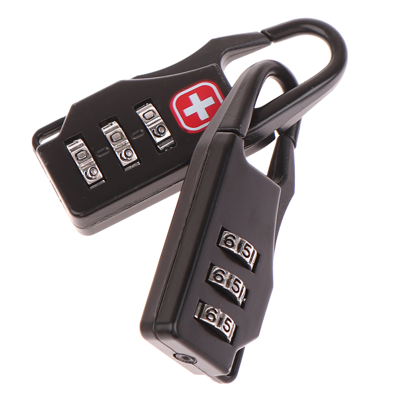 SHENGHAN Portable Alloy Mini Lock Padlock Outdoor Combination Code Number Lock