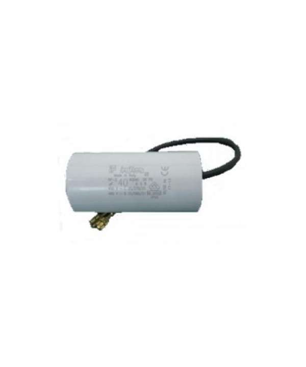 ZINSANO อะไหล่- AR Capacitor เครื่องฉีดน้ำแรงดันสูง  VIP VIO 40uF/450V  สีขาว