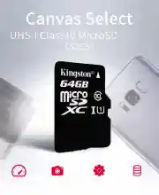 ภาพขนาดย่อของภาพหน้าปกสินค้าKingston เมมโมรี่การ์ด 64GB SDHC/SDXC Class 10 UHS-I Micro SD Card with Adapter จากร้าน Buy home 1593365983 บน Lazada ภาพที่ 2