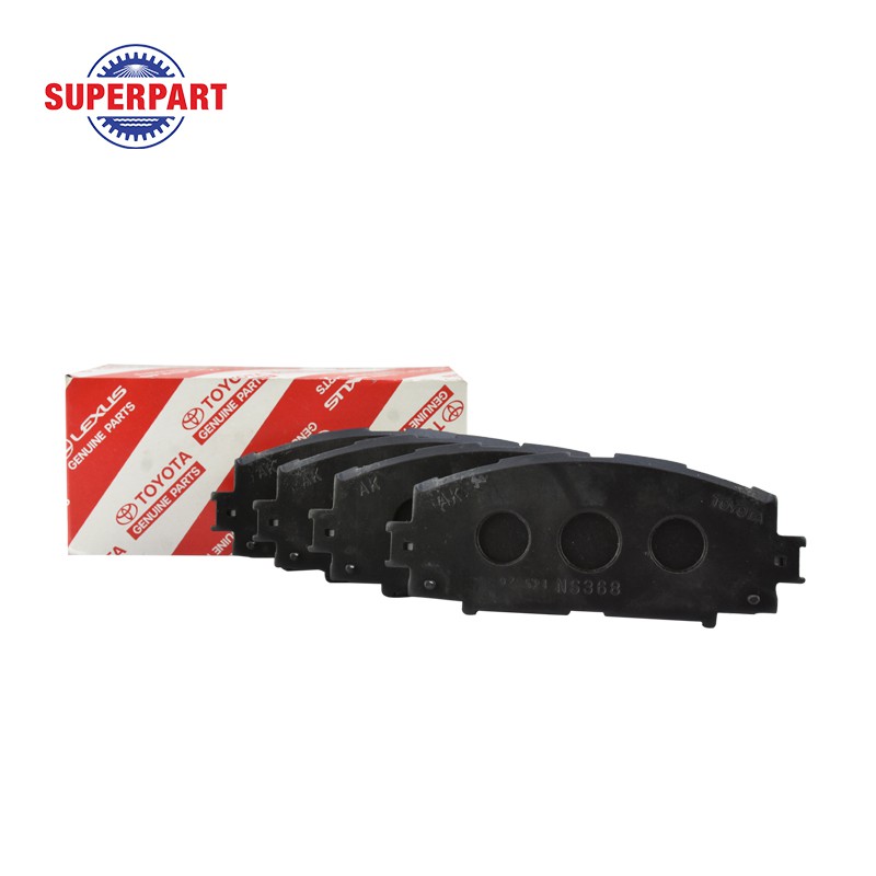ผ้าดิสเบรคหน้า VIOS 07-12 NCP93 แท้ห้างTY ผ้าเล็ก (04465-YZZR6)