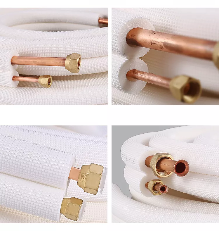 Air conditioning pipe connecting pipe pure air conditioning pipe 1 1.5 2 horse horse horse 3 ones 5 P air conditioning copper tube fittings