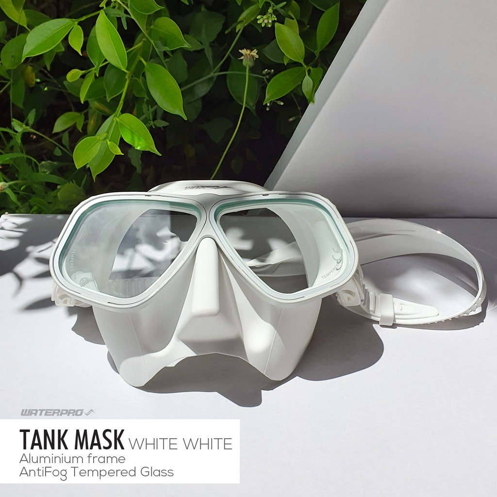 หน้ากากดำน้ำ รุ่น Tank Mask / Low Volume Mask เปลี่ยนเลนส์สายตาสั้นได้