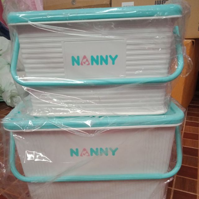 กล่องพลาสติกใส่ของใช้เด็ก NANNY แนนนี่