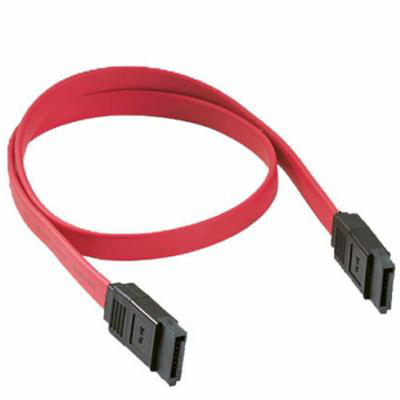 (ไม่ล็อค)สาย SATA CABLE 30CM  ใช้เชื่อมต่อ HDD,DVD-RW ภายใน กับเมนบอร์ด