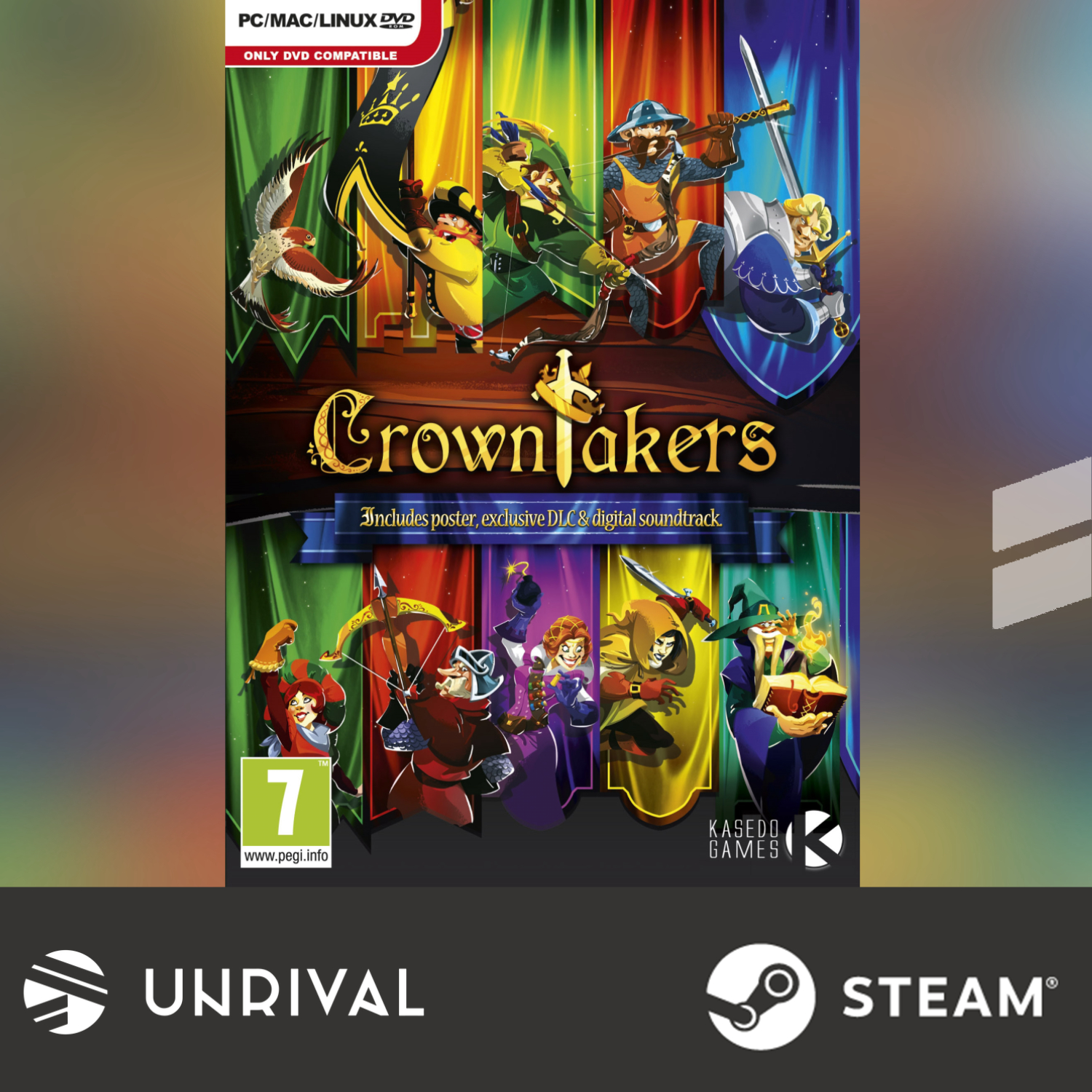 [Hot Sale] Crowntakers PC Digital Download Game (Single Player) - Unrival