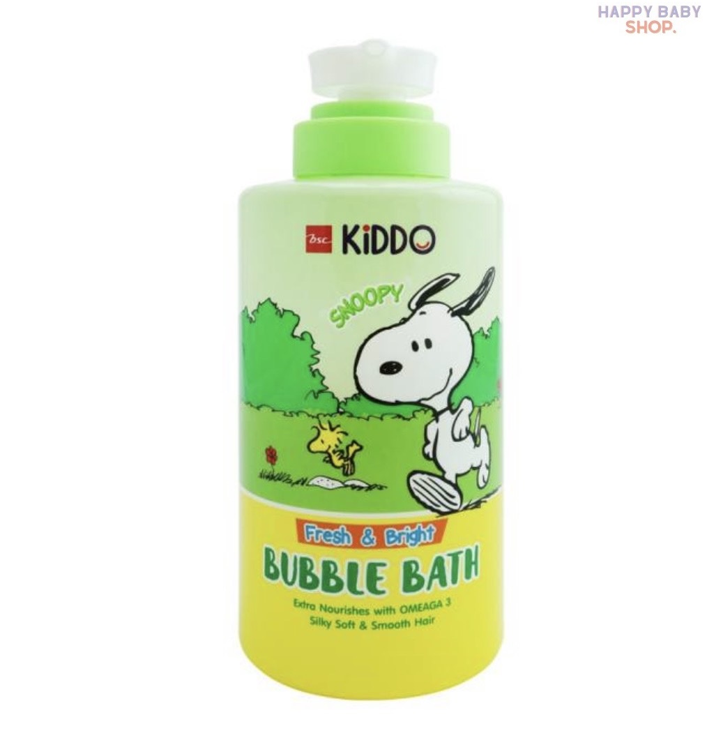 BSC Kiddo บีเอสซี คิดโด้ เฟรช แอนด์ ไบรท์ บับเบิ้ล บาธ 400 ml.