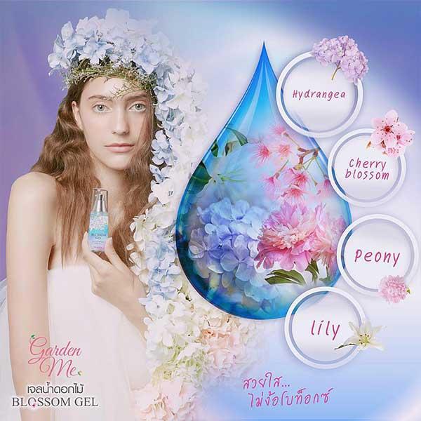 GDM Garden Me Blossom Gel เจลน้ำดอกไม้ 20 ml. (จำนวน2ขวด)