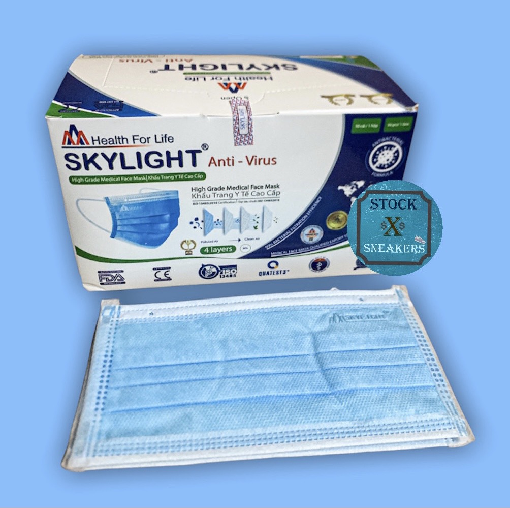 คุณภาพดี ป้องกันหน้ากาก . มาส์กหน้าผู้ใหญ่. Skylight Famapro พร้อมส่ง