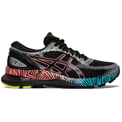 ASICS : GEL-NIMBUS 21 LITE-SHOW (WOMEN) รองเท้าวิ่งผู้หญิง น้ำหนักเบา นุ่ม เด้ง ใส่สบาย เท้ากระชับเวลาวิ่ง มีเจลลดการกระแทก เรืองแสงได้ ของแท้ 100% 2.19