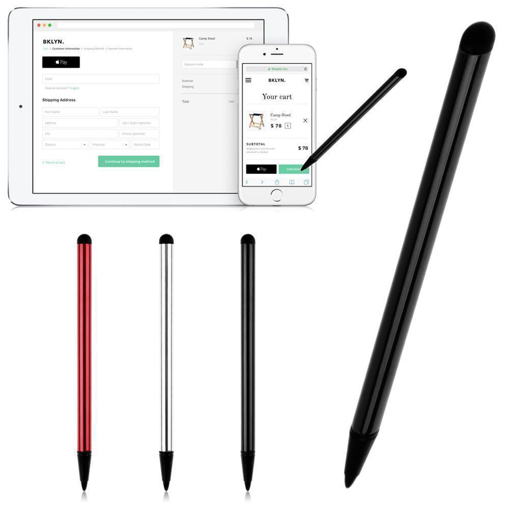 AGOWIL ปากกาสไตลัสสัมผัสหน้าจอ สำหรับแท็บเล็ต iPad Phone Android Apple