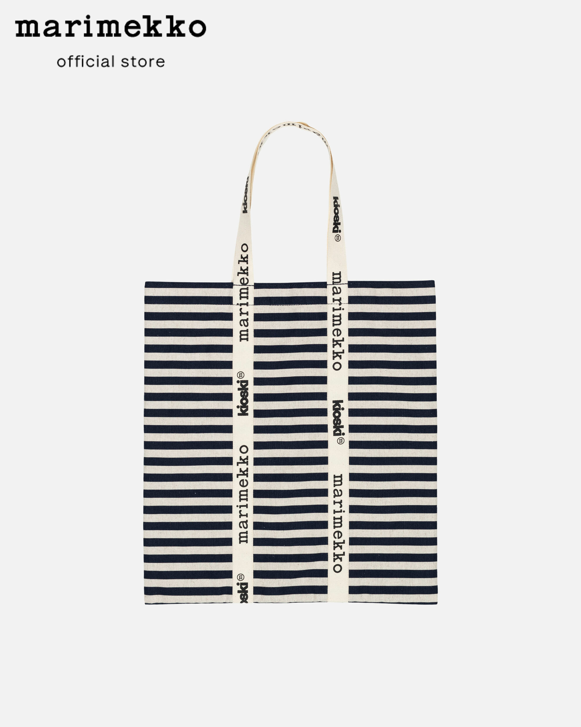 MARIMEKKO CARRIER MIDI TASARAITA UNIKKO BAG กระเป๋า กระเป๋า