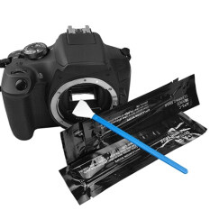 ENJOYIT 24mm Dụng cụ làm sạch Cảm biến APS-C 16mm Máy ảnh kỹ thuật số Khung đầy đủ cho Máy ảnh Tăm bông sạch hơn Bàn chải làm sạch ống kính Gạc làm sạch cảm biến Bộ vệ sinh máy ảnh
