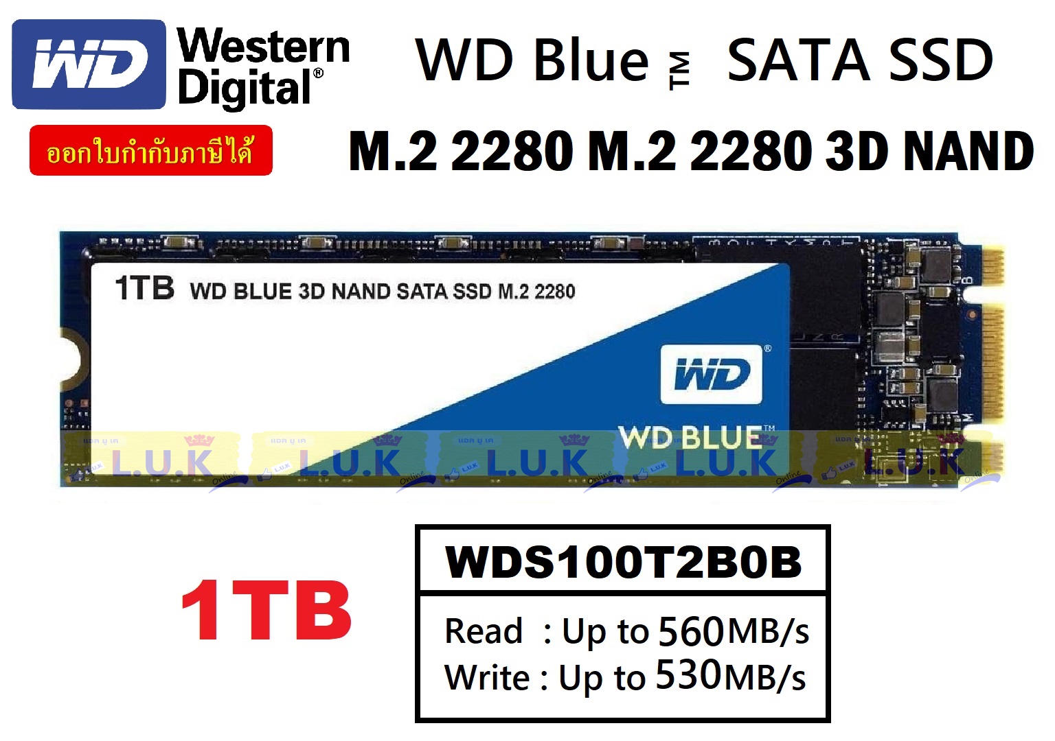 Blue Sata Ssd 1tb Wd Blue Ssd 3d Nand Buy Online WESTERN DIGITAL