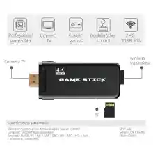 ภาพขนาดย่อของภาพหน้าปกสินค้าเกมคอนโซลวิดีโอเกมครอบครัว 10000 เกมรองรับ AV/HDMI Output M8รองรับการต่อสู้ผู้เล่น4คน เกมคอนโซลไร้สาย คอนโซลเกมส์ เครื่องเกม เกมคอนโ จากร้าน Bomoo.th บน Lazada ภาพที่ 6