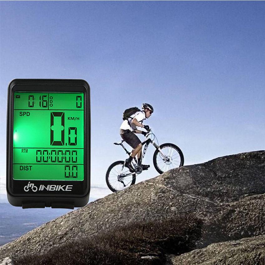 Waterproof Cycling Bike Bicycle Wireless LCD Cycle Computer Odometer Speedometer