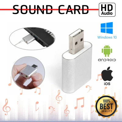 USB Sound Audio Sound Virtual 7.1 Channel Card Adapter