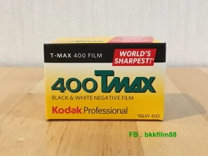 สินค้า ฟิล์มขาวดำ Kodak T-Max 400 Professional 35mm 135-36 Black and White Film 400Tmax Tmax ฟิล์ม ฟิล์มถ่ายรูป
