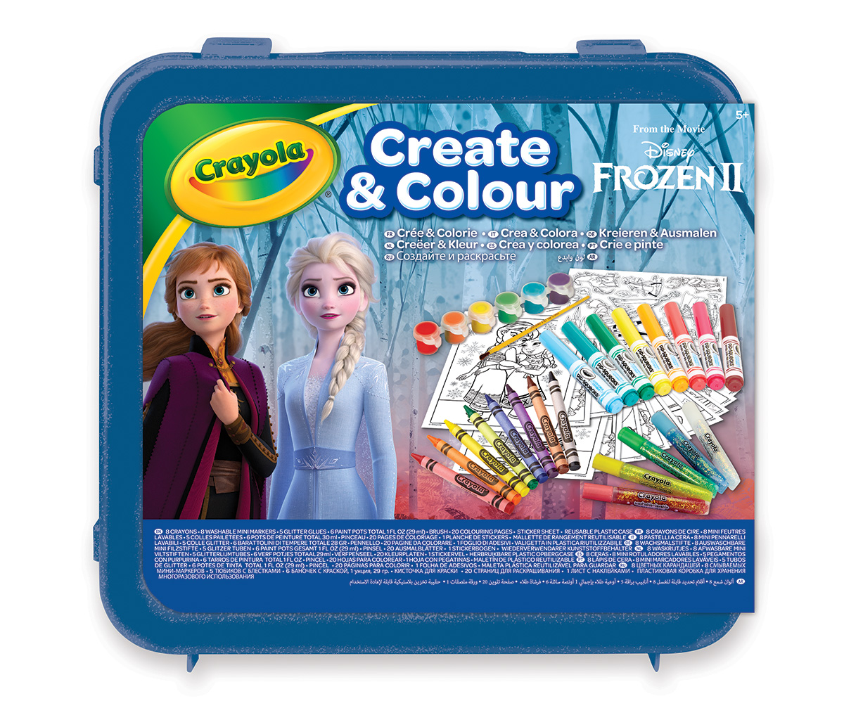 Crayola ชุดกล่องระบายสีสุดคุ้มโฟรเซ่น2