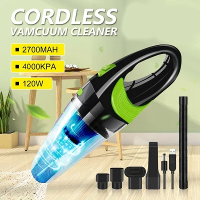 Strong Power Car Vacuum Cleaner for Home Car Portable Handheld Vacuum Cleaner 120W Mini Car Vacuum Cleaner