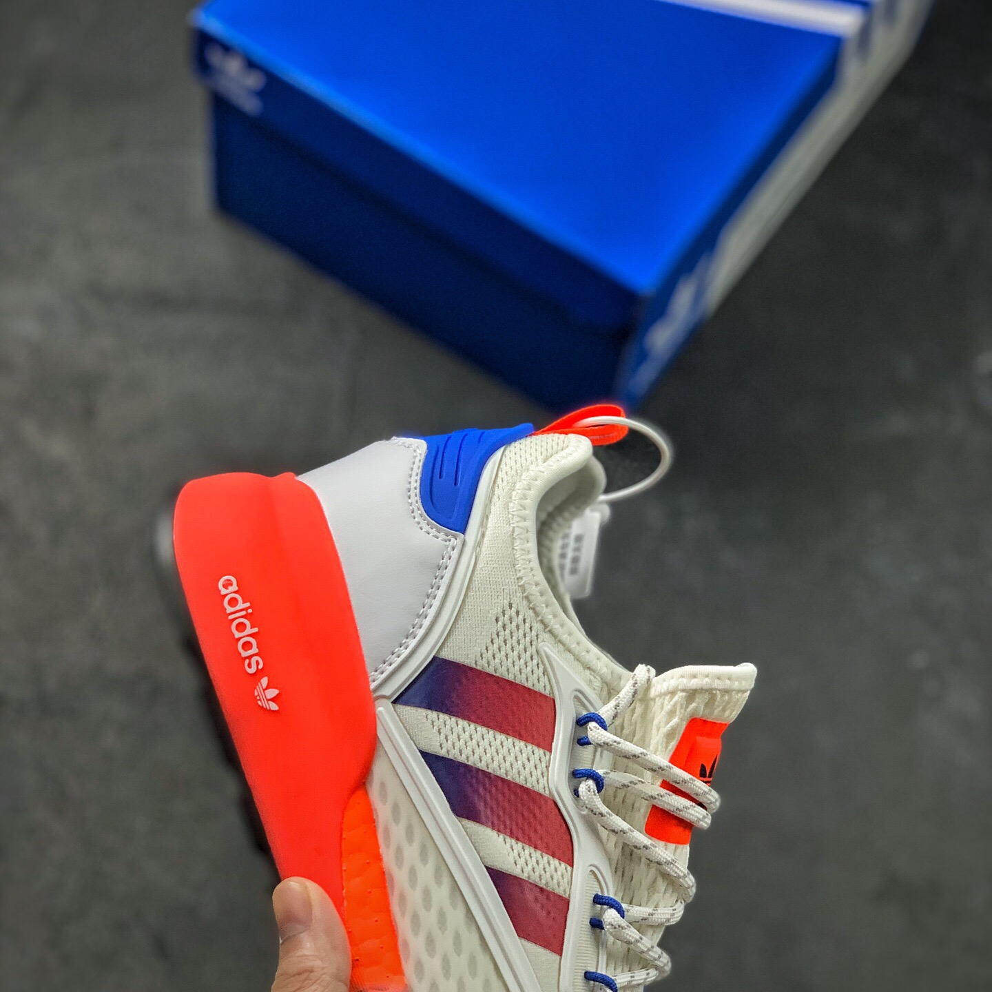 AUTHORIZED STORE ADIDAS ORIGINALS ZX 2K BOOST RUNNING SHOES FV9996