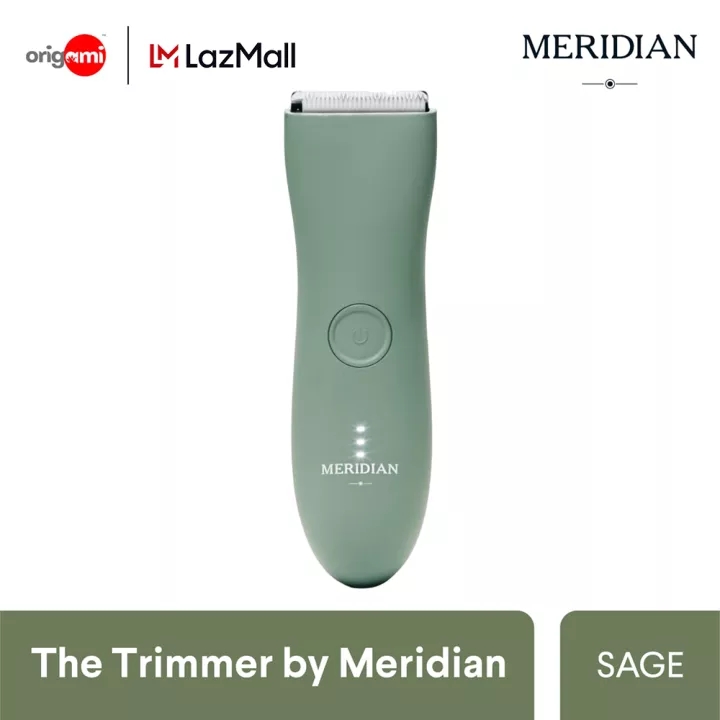 Trimmer Duo จาก Meridian ไฟฟ้ากันน้ำเปียก / แห้ง Groin และเครื่องโกน