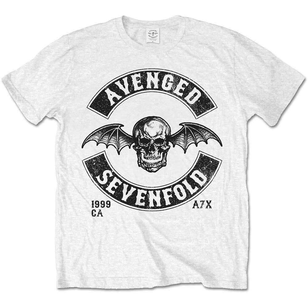 Avenged Sevenfold Skull Web Girls Juniors Black T Shirt New Official A7X 