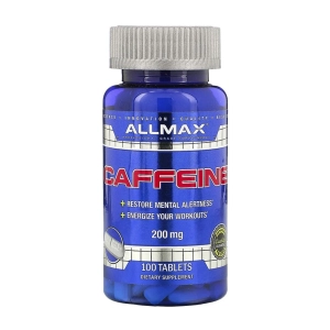 ภาพหน้าปกสินค้าALLMAX Nion, Caffeine , 200 mg, 100 Tablets ที่เกี่ยวข้อง