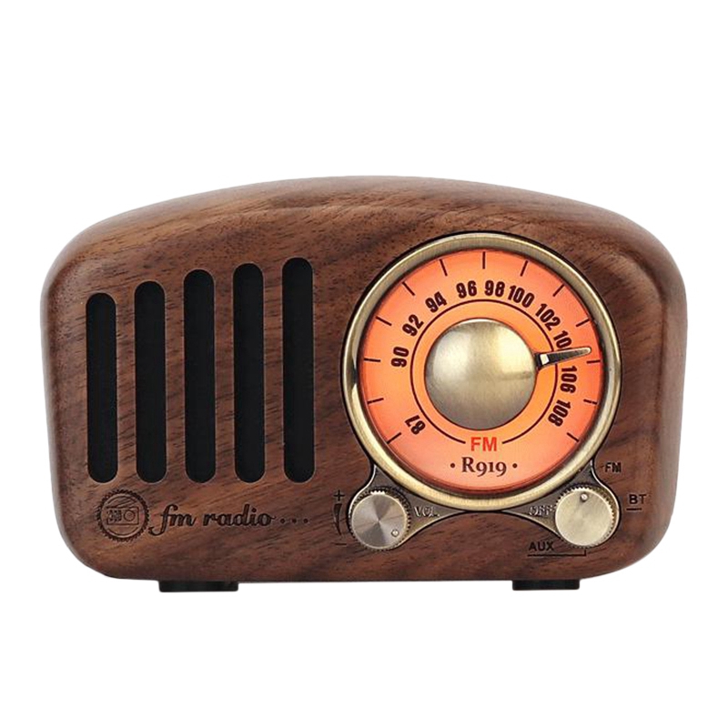 old fashioned radio bluetooth speaker