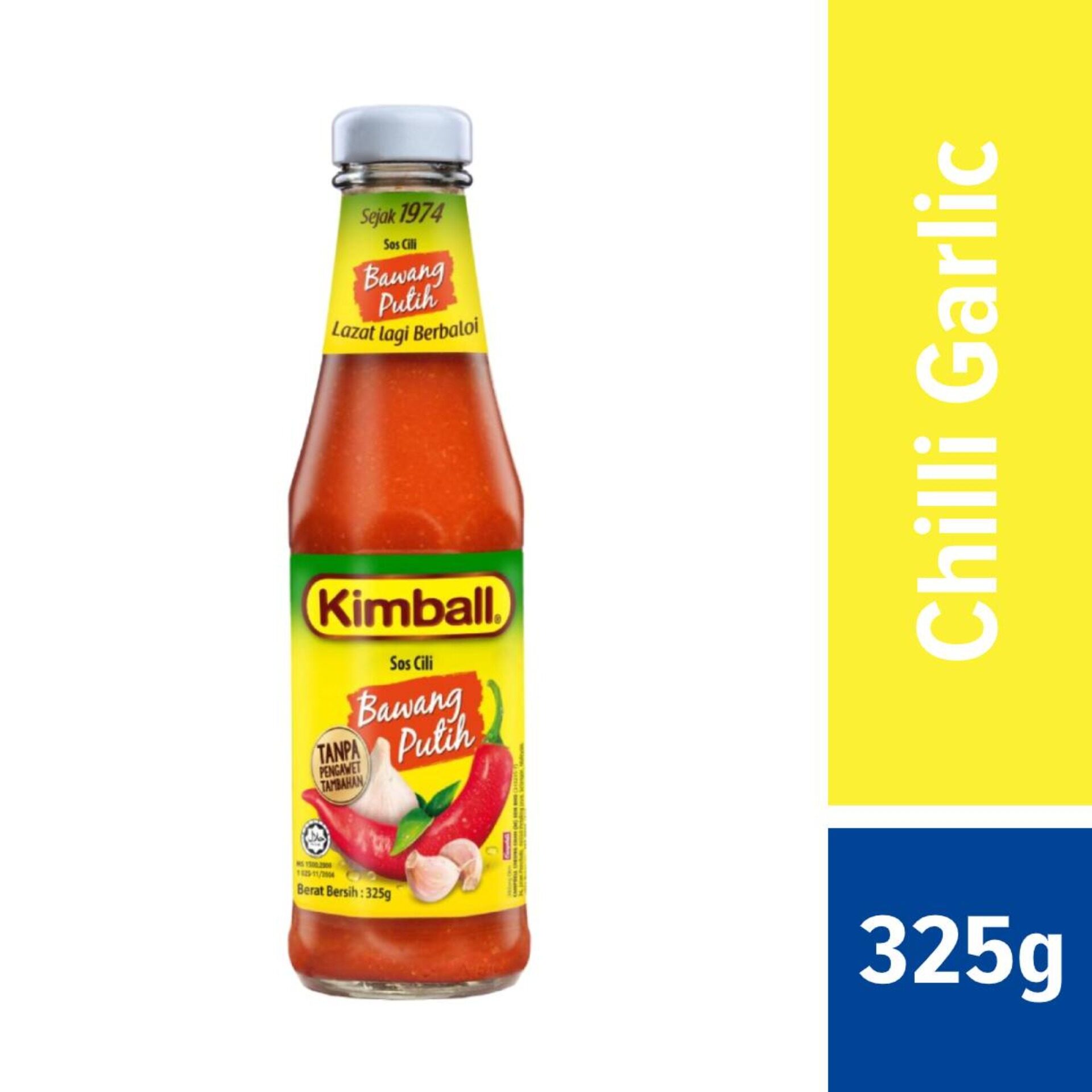 ซอสพริกกระเทียม Kimball Chilli Garlic Sauce 325g Product of Malaysia