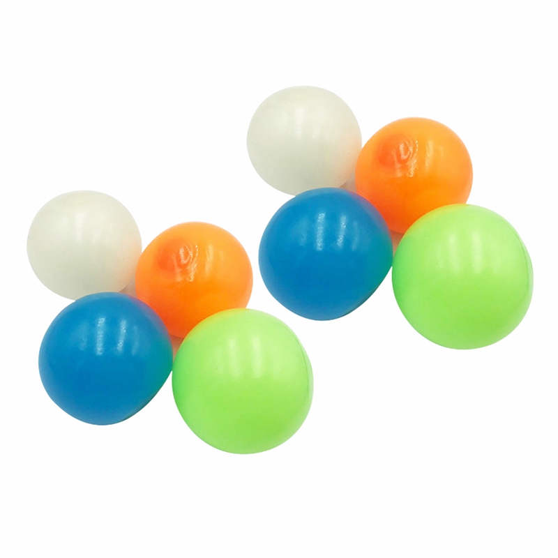 8PCS Globbles Sticky Balls That Gets Stuck on the Roof, Sticky Balls for Ceiling Glow in the Dark Wall Balls Sticky