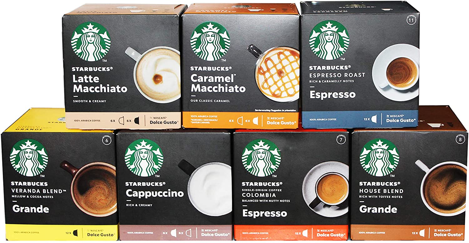 STARBUCKS Coffee Capsule for Dolce Gusto12 cpsules สตาร์บัคส์ เนสกาแฟ