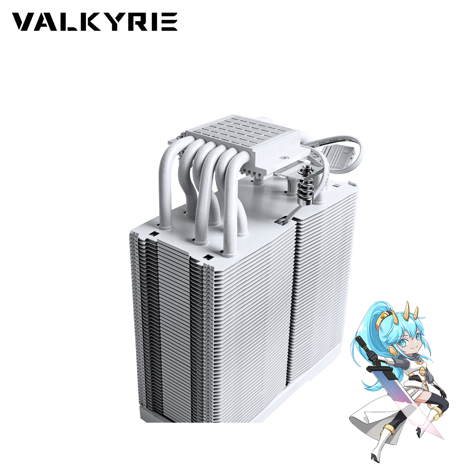 Valkyrie Chłodzenie CPU Vind SL125 Białe - acquista su