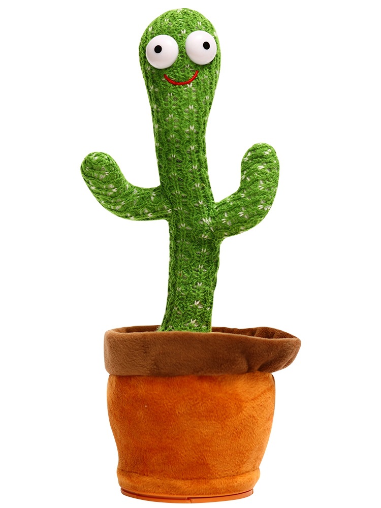 Jst082เต้นรำ cactus' สั่นเสียงวรรคเดียวกันเต้นรำแคคตัสจะร้องเพลงบิดไฟฟ้าของเล่นตุ๊กตาชั่วร้าย dancing cactus กระบองเพชรเต้น กระบองเพชรพูดได้