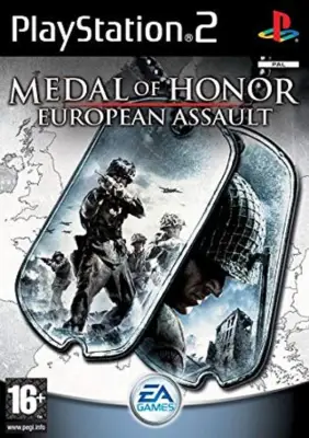 แผ่นเกมส์ Ps2 Medal of honor : European Assult