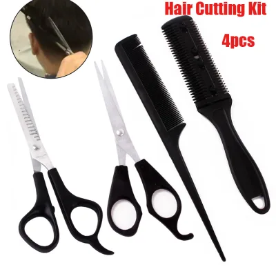 OYA36 Professional Flat Teeth Flat shear Barber Tool Hair Cutting Comb Hairdressing Scissor Set Hair Cutting Kit Hairdressing Shears Hair Comb