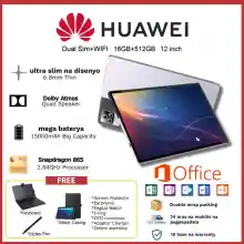 ภาพขนาดย่อของภาพหน้าปกสินค้า2023 BAGO  5G HUAWEI Tablet PC 12.1 Inch Android 12.0  Dual SIM 4G LTE WiFi จากร้าน Accessories_Global บน Lazada