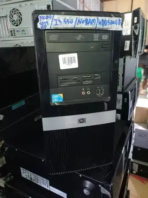 คอมพิวเตอร์พร้อมใช้งาน HP core i3-550 ram4 hdd500 เครื่องสวยสภาพดี