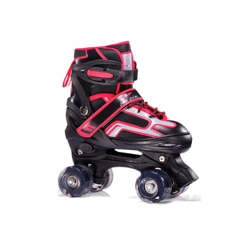 Double row rollerblading children roller skate adult skates suit PU flashing a undertakes to manufacturers selling