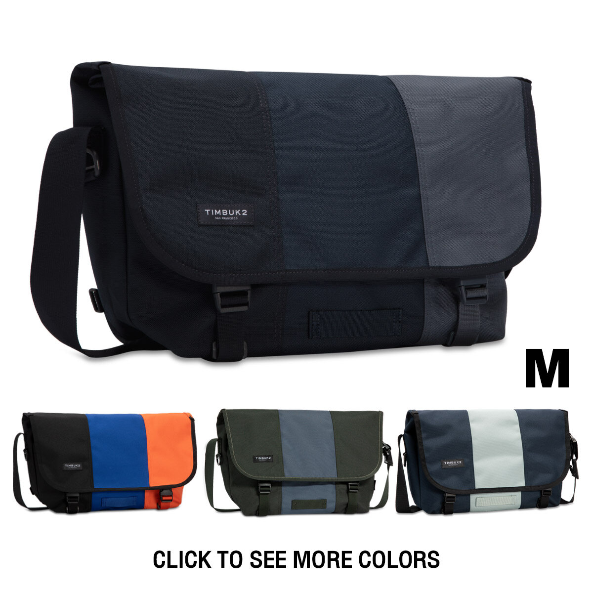 Timbuk2 กระเป๋าสะพายข้าง รุ่น Classic Messenger Bag - M (1108-4)